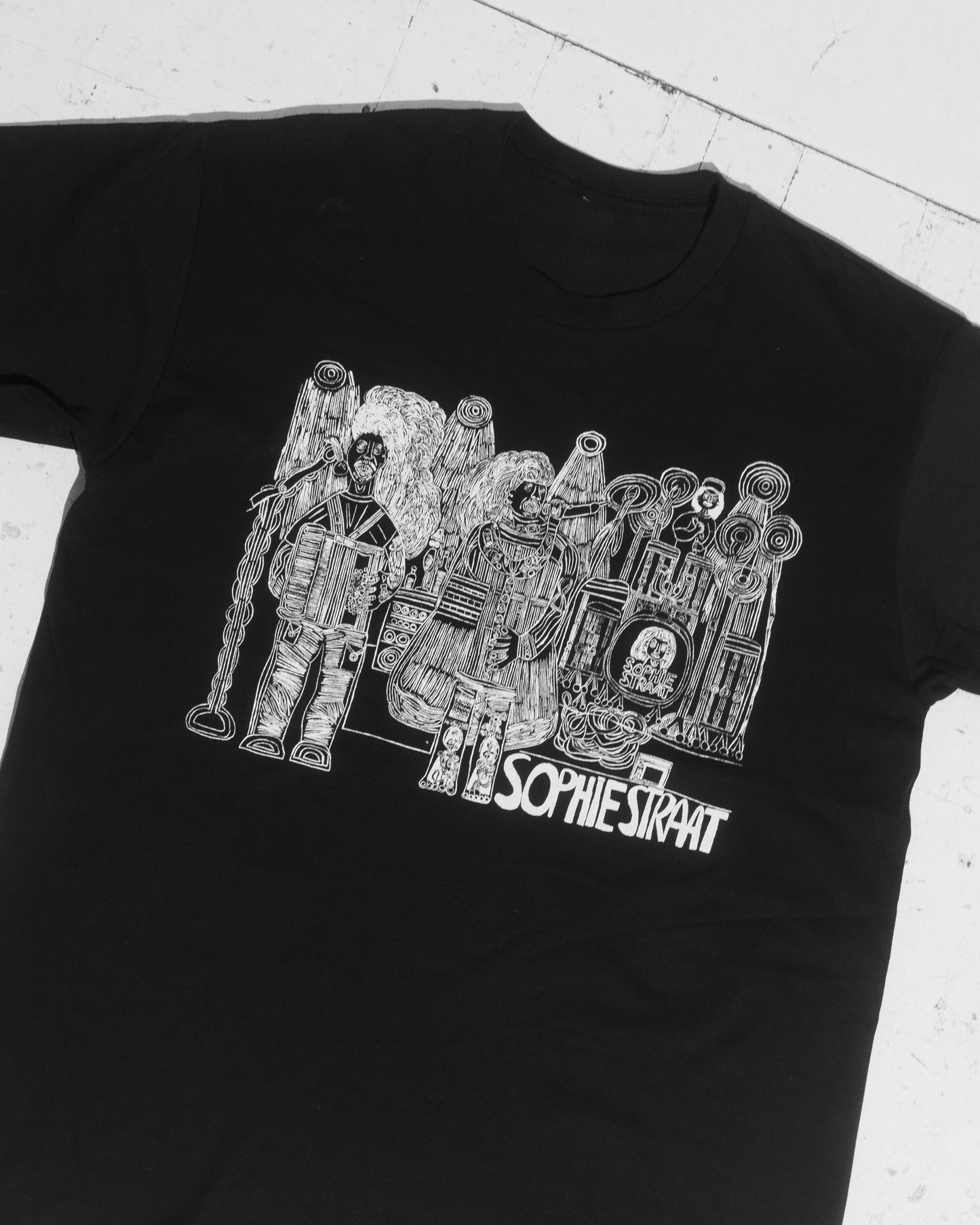 Sophie Straat T-Shirt Zwart