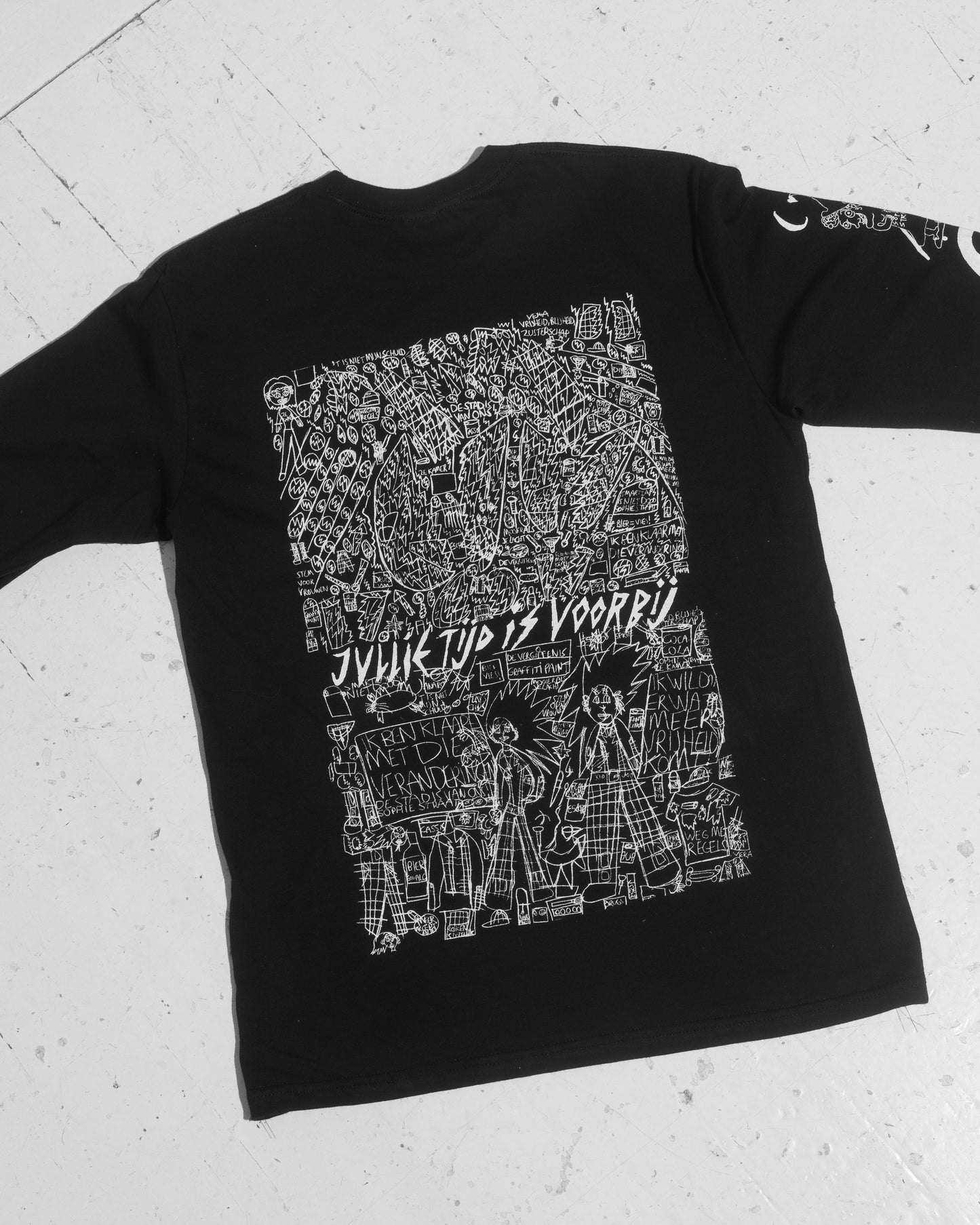 Sophie Straat Longsleeve Zwart