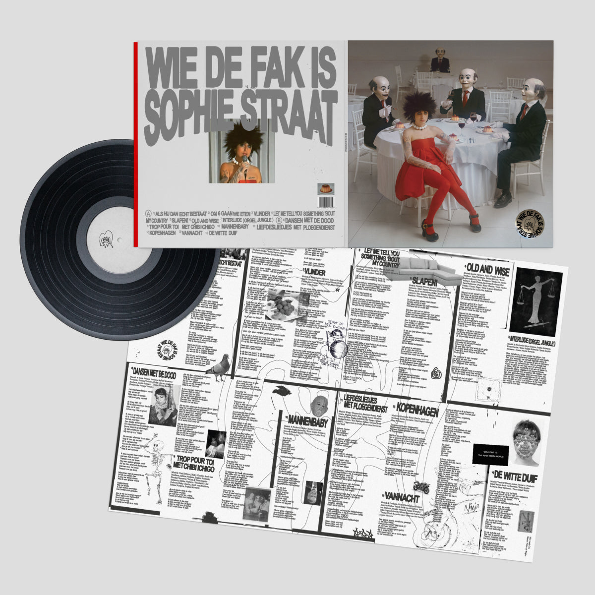 Wie De Fak Is Sophie Straat - LP