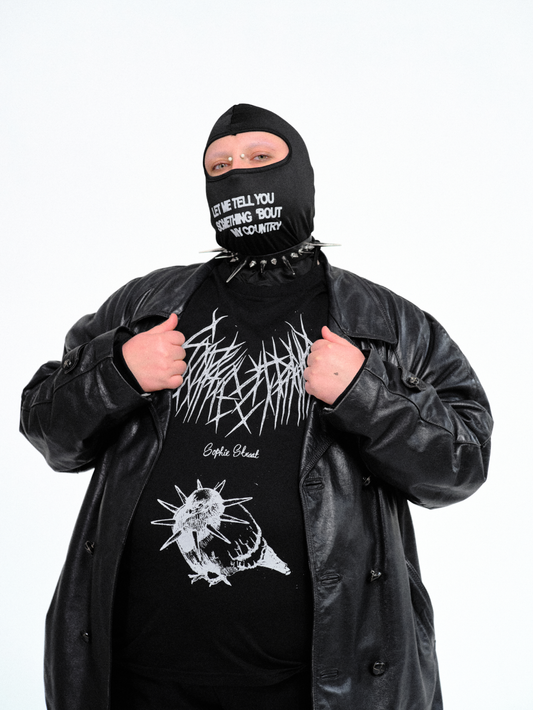 Mannen Baby T-Shirt Zwart