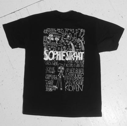Sophie Straat T-Shirt Zwart